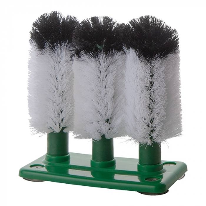 Glazenwasser - 3 borstels fijnharig